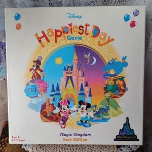 NEW/SEALED DISNEY HAPPIEST DAY GAME MAGIC KINGDOM PARK EDITION FUNKO GAMES 2022